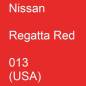 Preview: Nissan, Regatta Red, 013 (USA).